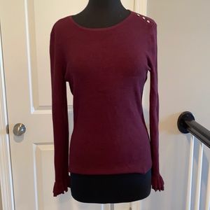 GUC Burgundy Sweater by White House Black Market M